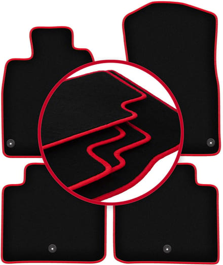 CARLUX-RED automatten voor: Lexus GS III sedan (2005-2012)