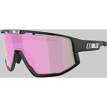 Bliz Fusion Small Sportbril Matte Black/ Brown&Rose Mirror - OZB7013-01