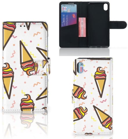 Xiaomi Redmi 7A Book Cover Icecream