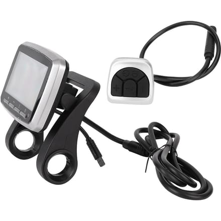 Tongsheng TSDZ2 VLCD5 Display Instrument Connector Bedieningshandleiding voor Elektrische Fiets wit