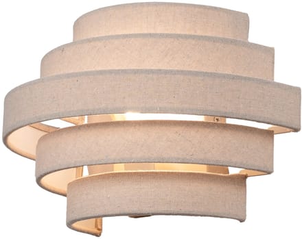 Lumidora Wandlamp 75404 - Voor binnen - POLIGNANO - E14 - Beige - Zand - Metaal