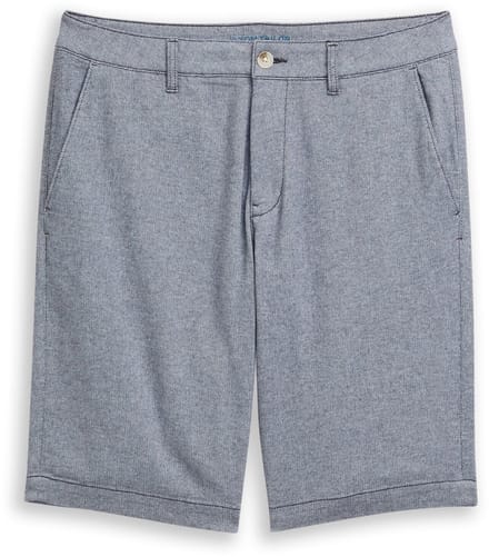 Tom Tailor - Chino-short met stretch - Maat 29 - navy structure