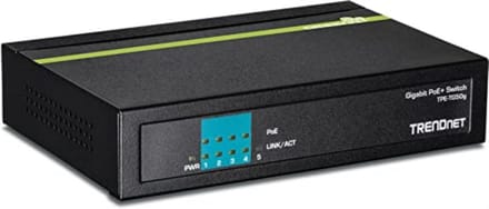 5-Poorts Gigabit PoE+ Netwerk Switch met 31W Vermogen en 10 Gbit/s Capaciteit