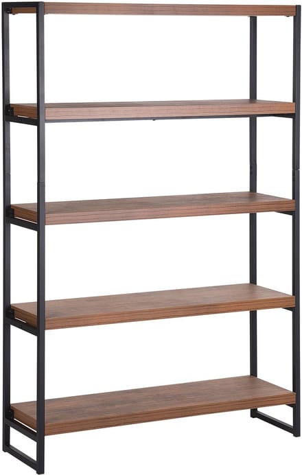 TIFTON - Boekenkast - Donkere houtkleur - MDF