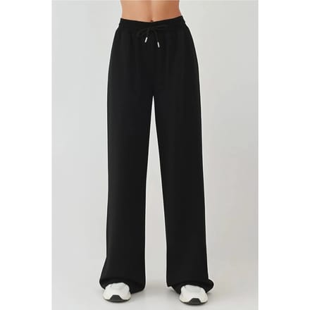 Zachte Modal Touch Wijde Pantalon