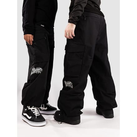 Dimito Volt Cargo Big (Wide Fit Lv.1) Broek zwart
