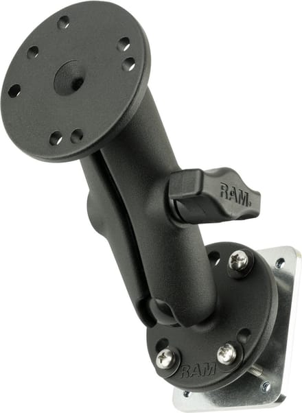 RAM Mount Klemhouder met Ronde Montageplaat (B-Maat)