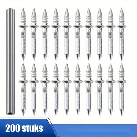 RBST Dubbelzijdige Nagels - Plintnagels - 200 stuks