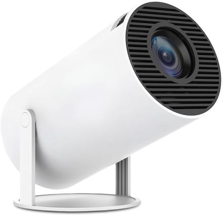 DYNA® Draagbare beamer - Beamer - Projector - Mini Beamer - Wit - ‎‎22cm x 14cm x 12cm