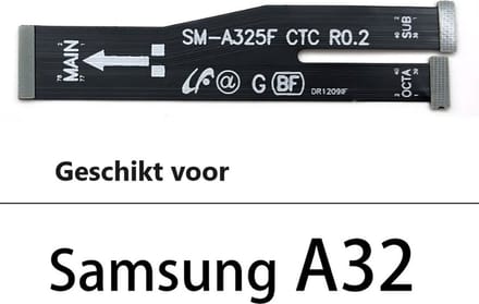 Samsung Galaxy A32 Moederbord Connector Flex Kabel
