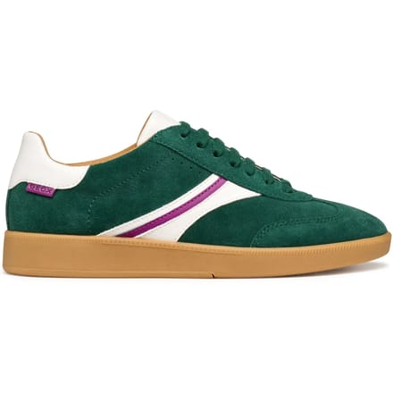 GEOX MELEDA DAMES Sneakers - GROEN/WIT - Maat 36