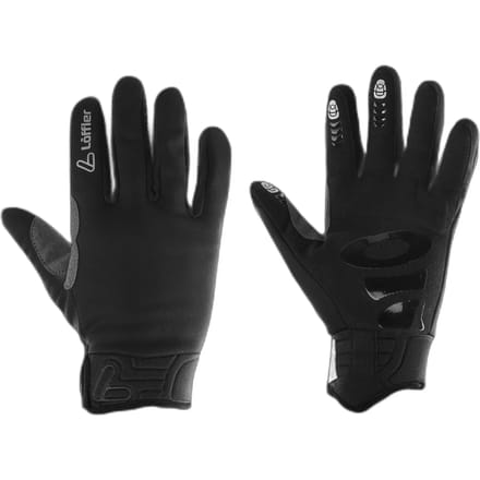Loeffler handschoenen Gloves WS Warm - softshell - Gore-Tex - Zwart
