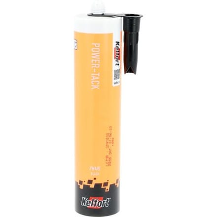 Kelfort Power-Tack lijmkit Zwart 290ml