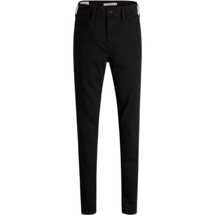 Levis Dames/Dames High Rise Skinny Jeans (Zwart Hemels)