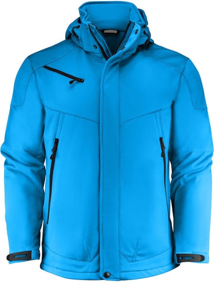 Printer JACKET SOFTSHELL SKELETON 2261035 - oceaanblauw - S
