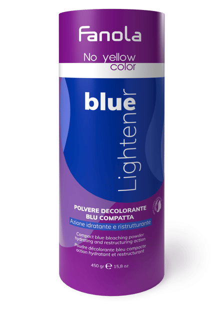 Fanola No Yellow Color Blue Lightener Powder 450 g