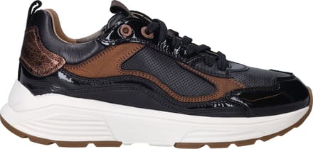 Xsensible Milau Stretchwalker Sneakers - Dames - Zwart - Maat:43