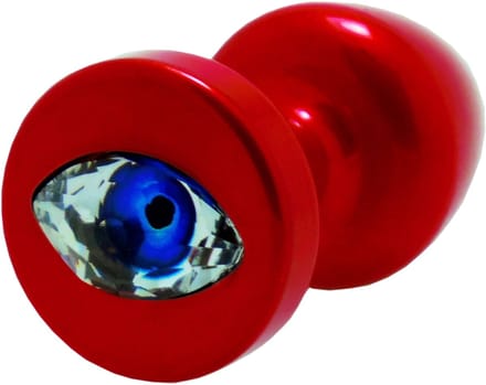 Diogol - Anni R Butt Plug Oog Rood Crystal Rood 30 mm