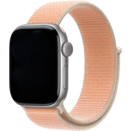 2+1 | Apple Watch Bandje Osvo - Geweven - Nylon - Cantaloupe