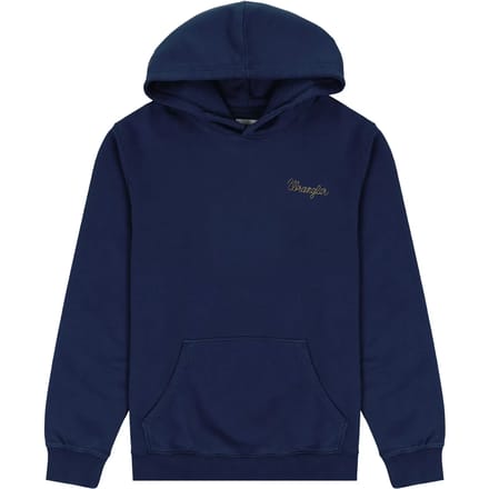 Sweater met capuchon en logo Wrangler Sign Off