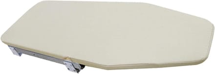 Houten Strijkplank - Opvouwbaar Tafelblad - Efficiënt Strijken - Hittebestendige Hoes - 80x30 cm - Beige