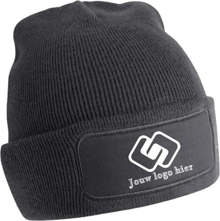 Muts bedrukt met logo - muts - Beechfield - bedrijfskleding - gepersonaliseerd