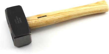 Moker 1250 Gram – Houten Steel – Stalen Kop – TOOLTECH