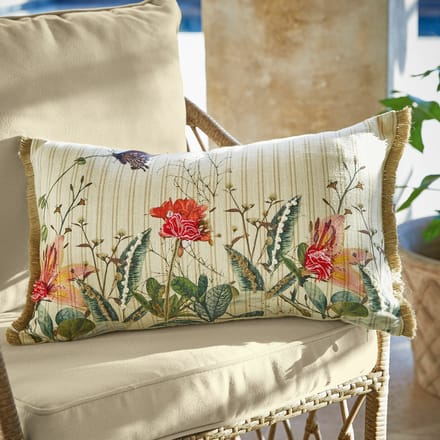 LOBERON Kussenhoes Floriania bont