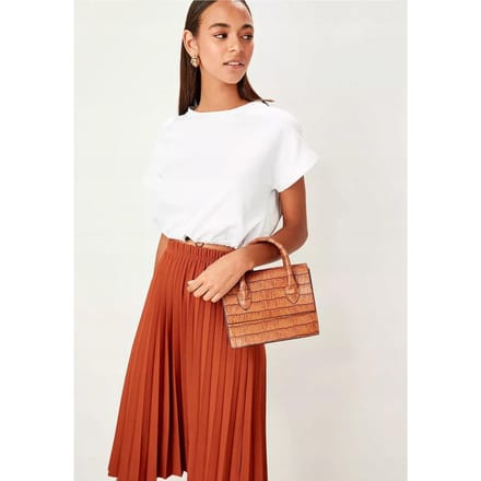 Trendyol - Dames Handtas - Bruin Mini - Universele Maat
