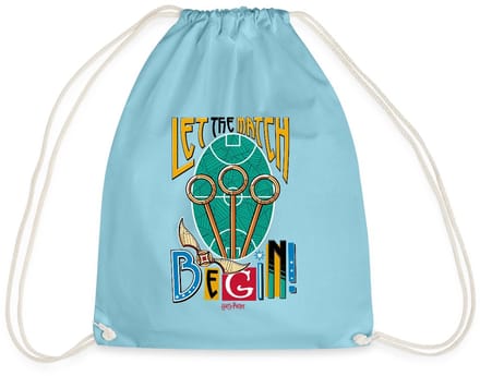 Harry Potter Let The Match Begin Quidditch Gymtas