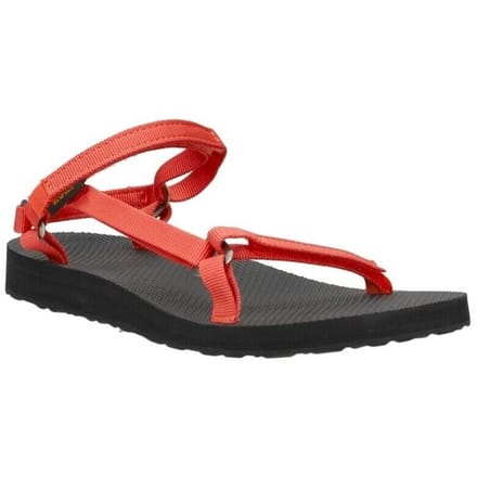 Teva ORIGINAL UNIVERSAL SLIM - Dames Sandalen - Zwart/Rood - Maat 37