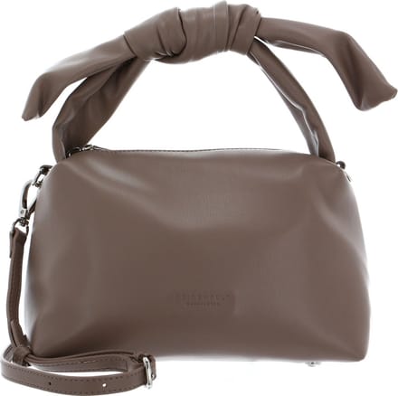 SEIDENFELT MANUFAKTUR Handtas Schoudertas SFM210 Handbag Warm Grey Beige