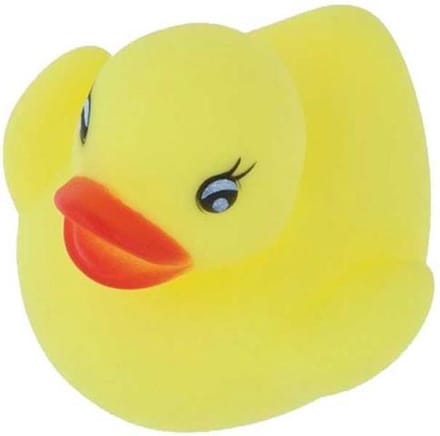 Haza Original Badeendjes 5 Cm Junior Geel 4 Stuks