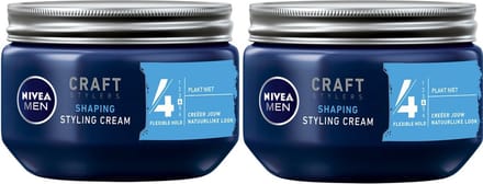 NIVEA MEN CRAFT - Styling Cream - 2 x 150 ml