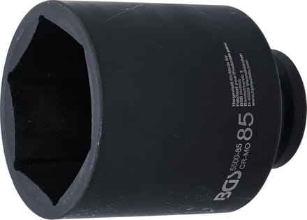 Diepe Kruiskop Slagsleutel voor Momentsleutels 25 mm (1")