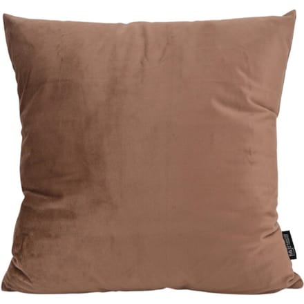 Gek op kussens! Sierkussen velvet mokka | 45 x 45 cm | polyester