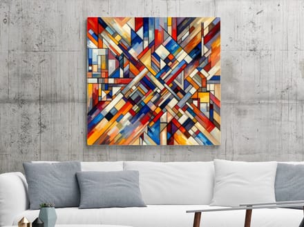 Kunstprint | Wanddecoratie | Dibond | 40 × 40 cm
