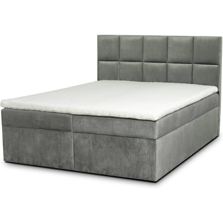 Boxspring Faro met opbergruimte velvet | Ropez
