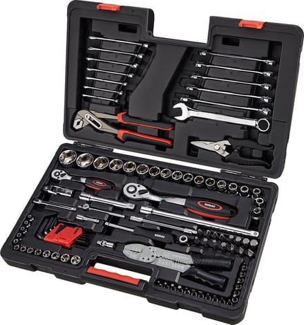 RAST91000 RODAC 1/2" | 1/4" Gereedschapskoffer / doppenset 100-delig