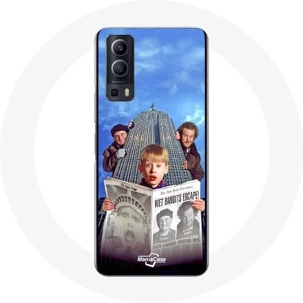 Vivo Y72 Home Alone Case Mam Ik heb het vliegtuig weer gemist