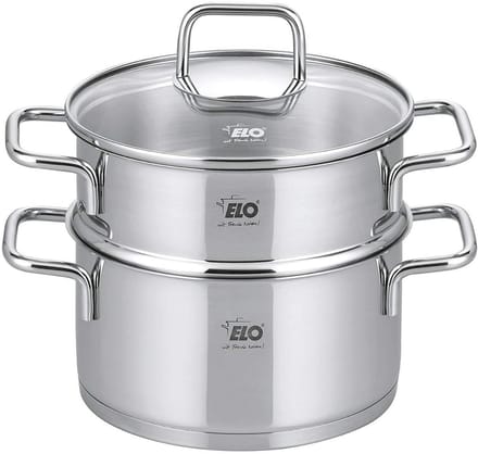 Stoompan roestvrij staal 18 cm - Duurzaam en efficiënt koken