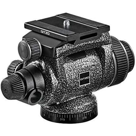 Tête fluide Gitzo GHF2W 2 voies noir