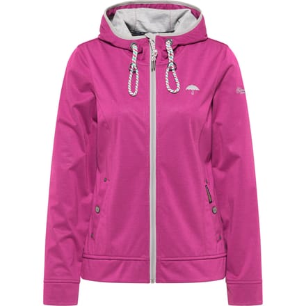 Schmuddelwedda functionele jas Dames Fuchsia roze