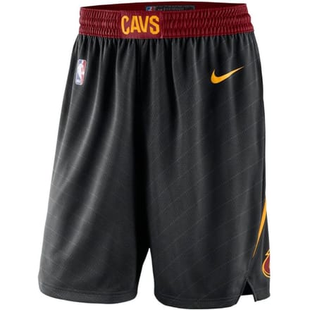 Short de basket-ball décontracté respirant Nike Spliced pour hommes Bas Noir AJ5594-010 S black