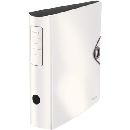 Leitz Ordners Active Solid Din A4 Rugbreedte: 82 Mm Wit 2 Beugels 10471001