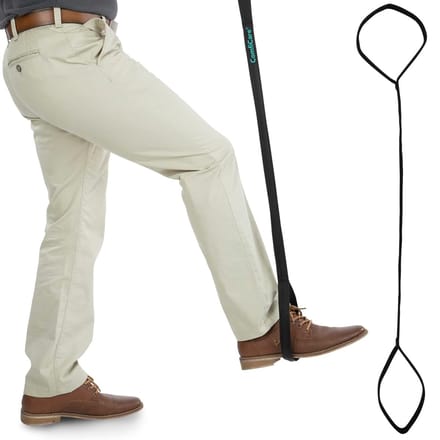 ComfiCare® Beenlifter 85 cm - Leglifter - Voetenheffer - Beenheffer - Hulpmiddel benen tillen - Tilhulp - Zwart