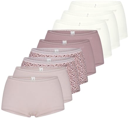 sloggi Dames shorts slip 9 pack GO Crush