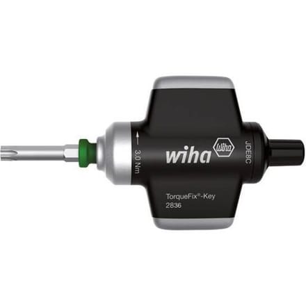 Wiha Momentschroevendraaier met sleutelgreep TorqueFix® Key vast ingestelde momentbegrenzing - 38619