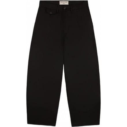 zwart katoen tailoring balon broek