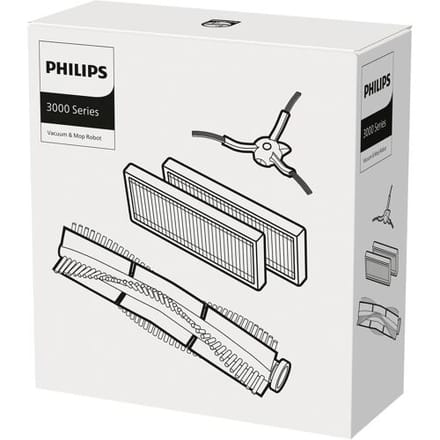 Philips HomeRun XV1433/00 - Vervangingsset voor 2000 & 3000 series voor robotstofzuiger